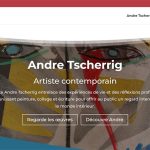 Le site web de l’artiste Andreas Toto Tscherrig